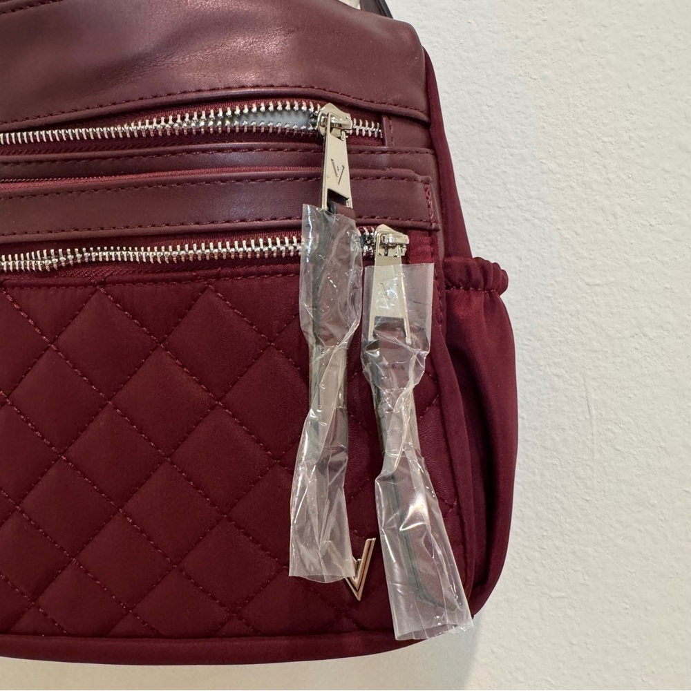 NWT Maroon Quilted Crossbody Bag - Picture 5 of 8